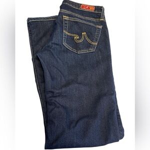 Adriano Goldschmied jeans The Angel bootcut painted snake left leg Size 26R